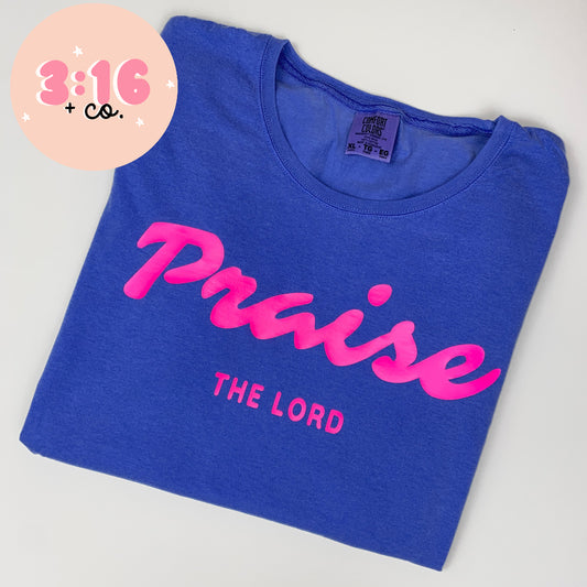 Praise The Lord Neon Tee image 0