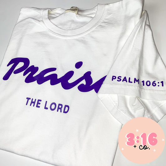 Praise The Lord Neon Tee image 0