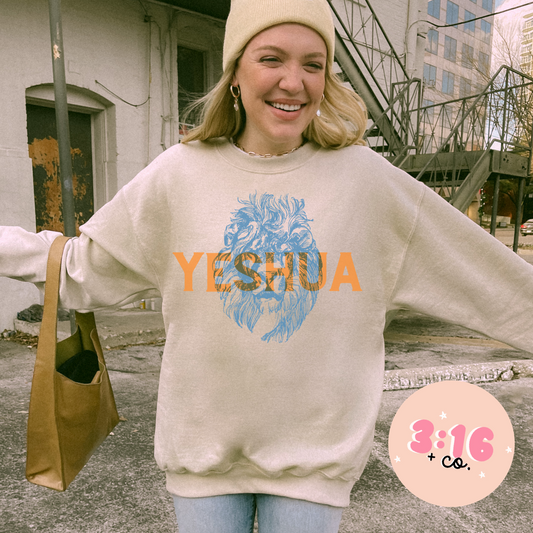 Yeshua Lion of Judah Tee & Sweatshirt – Bold Christian Apparel