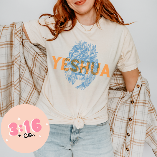 Yeshua Lion of Judah Tee & Sweatshirt – Bold Christian Apparel