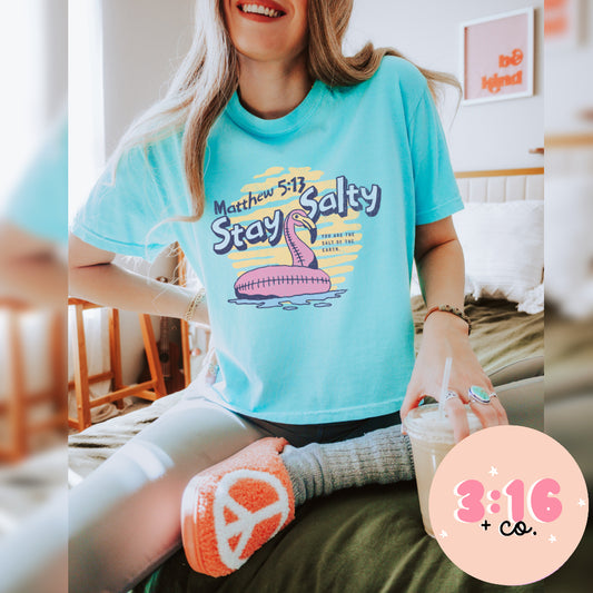 Stay Salty Tee image 0