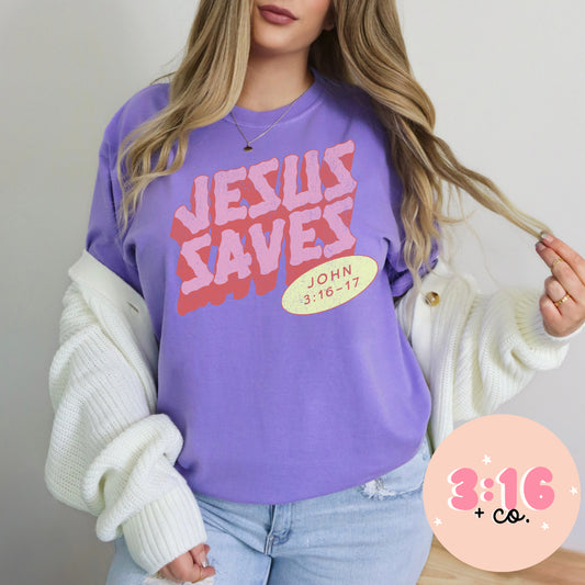 Jesus Saves Tee image 1